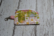 Camper Shaped Coin Purse -Re-Purposed Fabric - Group G - (3)