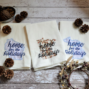 State - Home for the Holidays 30x30 Tea Towel (4)
