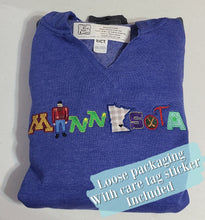 ONLY 2 LEFT! WOMENS MN HOODED RAGLAN V-NECK SWEATSHIRT