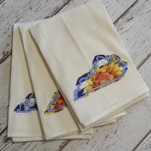 Sunflower Raggy Floral State 30x30 Tea Towel (4)