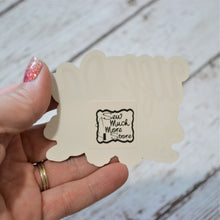 'EMBROIDERED' STICKERS (pack of 6 per design)