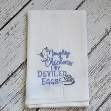 NEW! Funny Chicken - Naughty Chickens 30x30 Tea Towel (4)