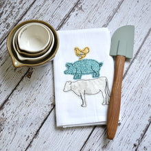 Farm Animals 30x30 Tea Towel (4)