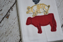 Farm Animals 30x30 Tea Towel (4)