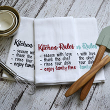 Kitchen Rules 30x30 Tea Towel (4)