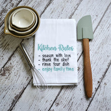 Kitchen Rules 30x30 Tea Towel (4)