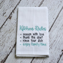 Kitchen Rules 30x30 Tea Towel (4)