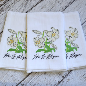 He is Risen 30x30 Tea Towel (4)