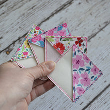 Corner Bookmark - Pink Florals (12)