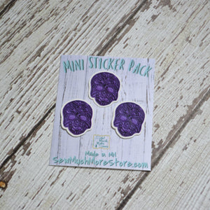 MINI FALL STICKER PACKS (case of 6 packs, 3 stickers per pack)