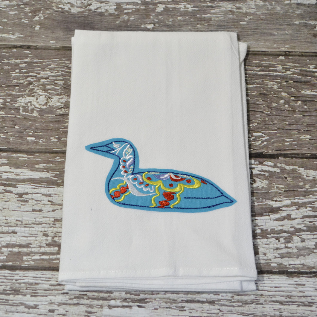 NEW! Dala Loon 30x30 Tea Towel (4)