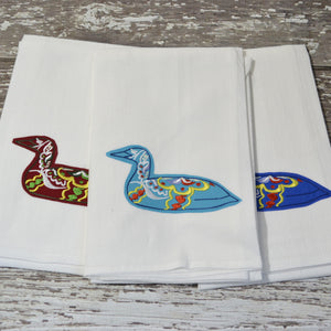 NEW! Dala Loon 30x30 Tea Towel (4)