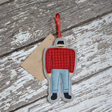 NEW! Lumberjack Felt Ornaments (6)