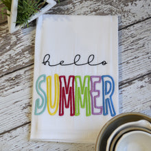 NEW - Hello Summer Tea Towel 30x30 Tea Towel (4)