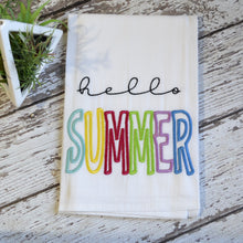 NEW - Hello Summer Tea Towel 30x30 Tea Towel (4)
