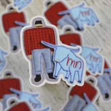 'EMBROIDERED' STICKERS (pack of 6 per design)
