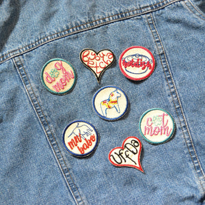 Mini Patches - 2 inch patches (6)
