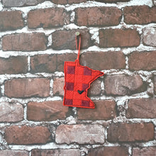 Plaid State Felt Ornament (6)