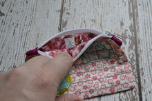 Camper Shaped Coin Purse -Re-Purposed Fabric - Group G - (3)