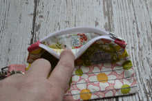 Camper Shaped Coin Purse -Re-Purposed Fabric - Group G - (3)