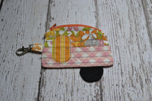 Camper Shaped Coin Purse -Re-Purposed Fabric - Group J - (3)
