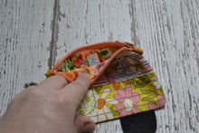 Camper Shaped Coin Purse -Re-Purposed Fabric - Group L - (3)