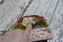 Camper Shaped Coin Purse -Re-Purposed Fabric - Group U - (3)