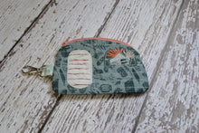 Camper Shaped Coin Purse -Re-Purposed Fabric - Group V - (3)