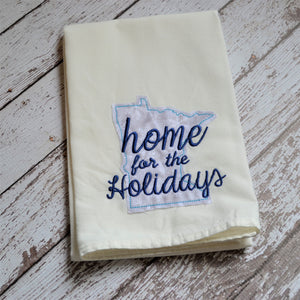 State - Home for the Holidays 30x30 Tea Towel (4)