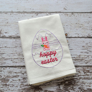 CLEARANCE Hoppy Easter 30x30 Tea Towel (4)