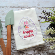 CLEARANCE Hoppy Easter 30x30 Tea Towel (4)