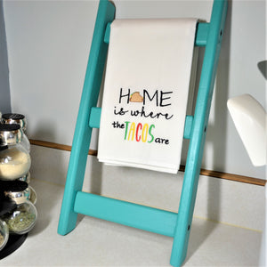 Home is Where the Tacos Are - 30x30 Tea Towel (4)