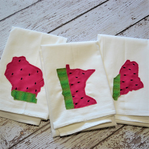 Watermelon State 30x30 Tea Towel (4)