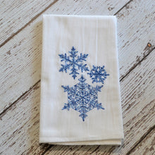 Winter - Lace Snowflakes 30x30 Tea Towel (4)