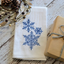 Winter - Lace Snowflakes 30x30 Tea Towel (4)