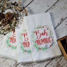 Winter - Bah Humbug 30x30 Tea Towel (4)