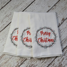 Winter - Merry Christmas 30x30 Tea Towel (4)