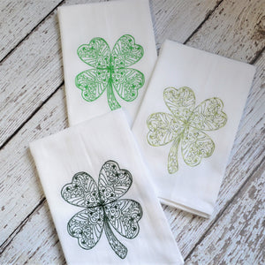 Spring - Lace Clover 30x30 Tea Towel (4)