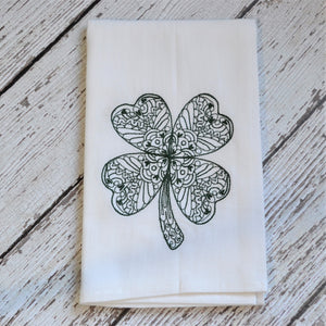 Spring - Lace Clover 30x30 Tea Towel (4)