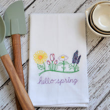 Hello Spring 30x30 Tea Towel (4)