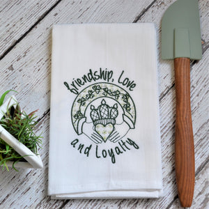 Spring - Claddagh Friendship 30x30 Tea Towel (4)