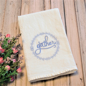 Fall - Gather 30x30 Tea Towel (4)