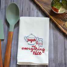 Sugar & Spice and Everything Nice 30x30 Tea Towel (4)