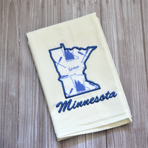 Variety Pack - I Love Minnesota- MN 30x30 Tea Towel (12)