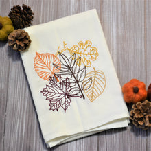 Fall - Autumn Leaves 30x30 Tea Towel (4)