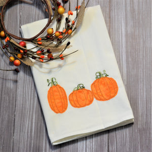 Fall - Pumpkin Patch 30x30 Tea Towel (4)