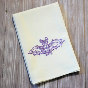 Fall - Lace Bat 30x30 Tea Towel (4)