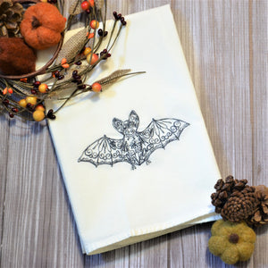 Fall - Lace Bat 30x30 Tea Towel (4)