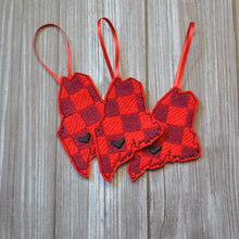 Plaid State Felt Ornament (6)