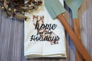 State - Home for the Holidays 30x30 Tea Towel (4)